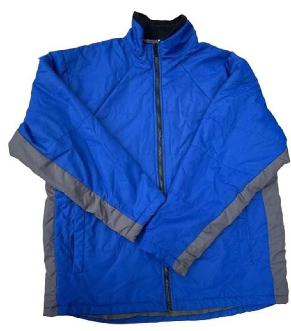 Athletic Works Blue Gusto Full Zip Quilted Winter Jacket Size L (42/44)